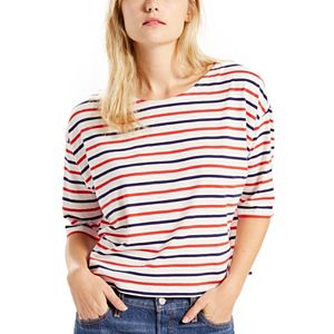 Women's Levi's Striped Boatneck Top