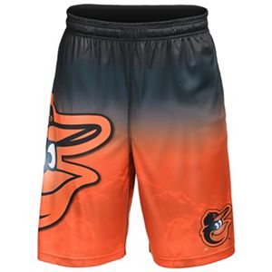 Men's Baltimore Orioles Big Logo Gradient Training Shorts