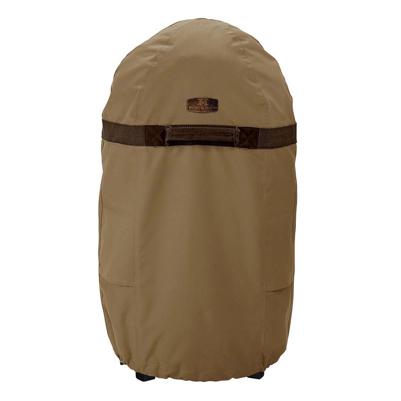 Hickory Large Round Smoker Cover, Brown
