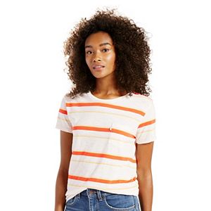 Women's Levi's Perfect Striped Pocket Tee