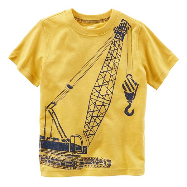 Boys Short Sleeve Car Graphic Tee  The Children's Place - S/D SANDSTORM