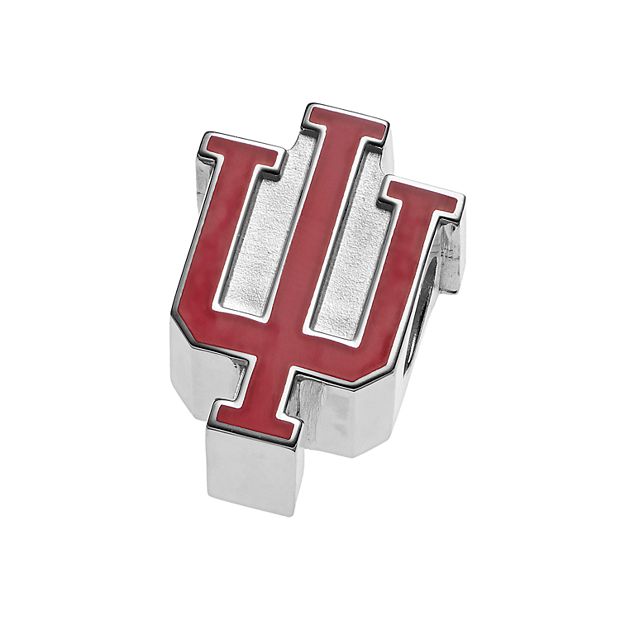 Indiana Hoosiers Sterling Silver Charm Bead