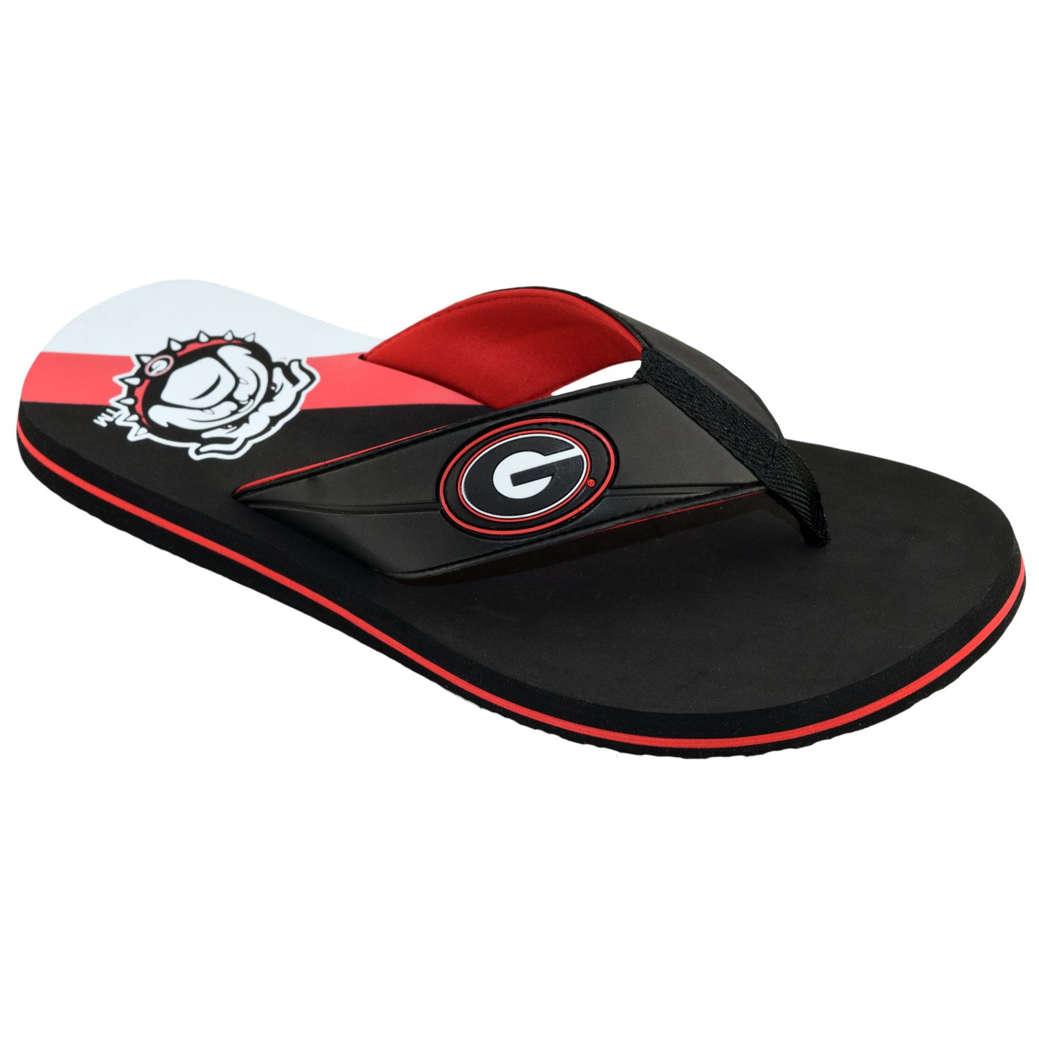 georgia bulldogs nike slides