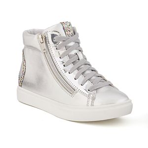 SO® Cascade Girls' Peace Sign Sneakers