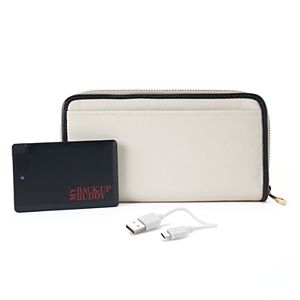 Apt. 9® Safekeeper RFID-Blocking Smartphone Charging Wallet