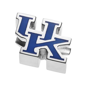 LogoArt Sterling Silver Kentucky Wildcats Bead