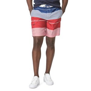 Men's Chaps Striped Board Shorts