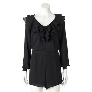 Women's Jennifer Lopez Ruffle Romper