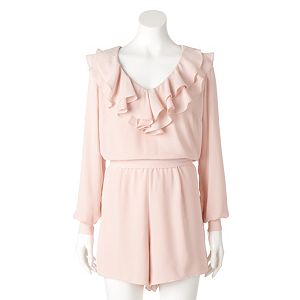 Women's Jennifer Lopez Ruffle Romper