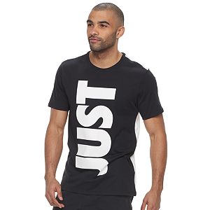 Men's Nike Colorblock Just Do It Tee