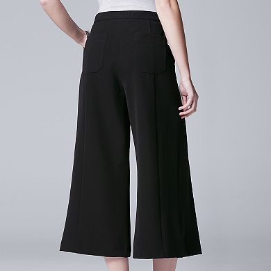 Women's Simply Vera Vera Wang Pleated Culottes