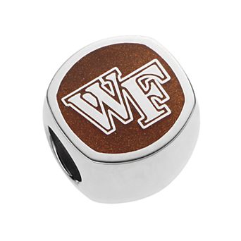 LogoArt Sterling Silver Wake Forest Demon Deacons Bead