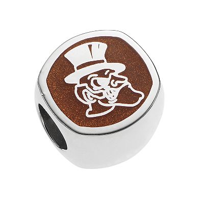 LogoArt Sterling Silver Wake Forest Demon Deacons Bead