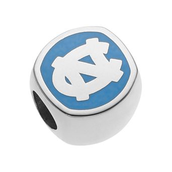 LogoArt Sterling Silver North Carolina Tar Heels Bead