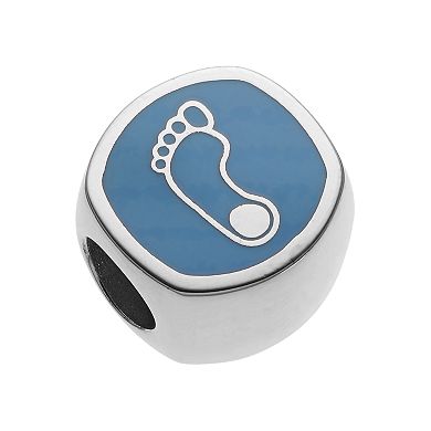 LogoArt Sterling Silver North Carolina Tar Heels Bead