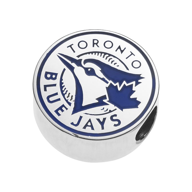 LogoArt Sterling Silver Toronto Blue Jays Bead, Womens, Multicolor