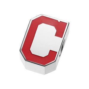 LogoArt Sterling Silver Cleveland Indians Bead