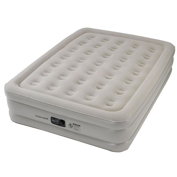 InstaBed 18in Queen Air Mattress & Internal Pump