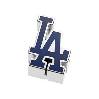 LogoArt Sterling Silver Los Angeles Dodgers Bead