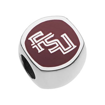 LogoArt Sterling Silver Florida State Seminoles Bead