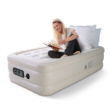 Serta Raised Airbed & Never Flat Pump