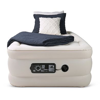 Serta Raised Airbed & Never Flat Pump