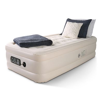 Serta Raised Airbed & Never Flat Pump