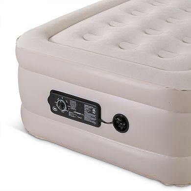 Serta Raised Airbed & Never Flat Pump