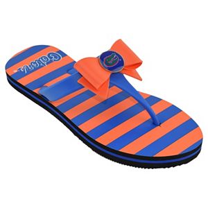 Women's College Edition Florida Gators Bow Flip-Flops