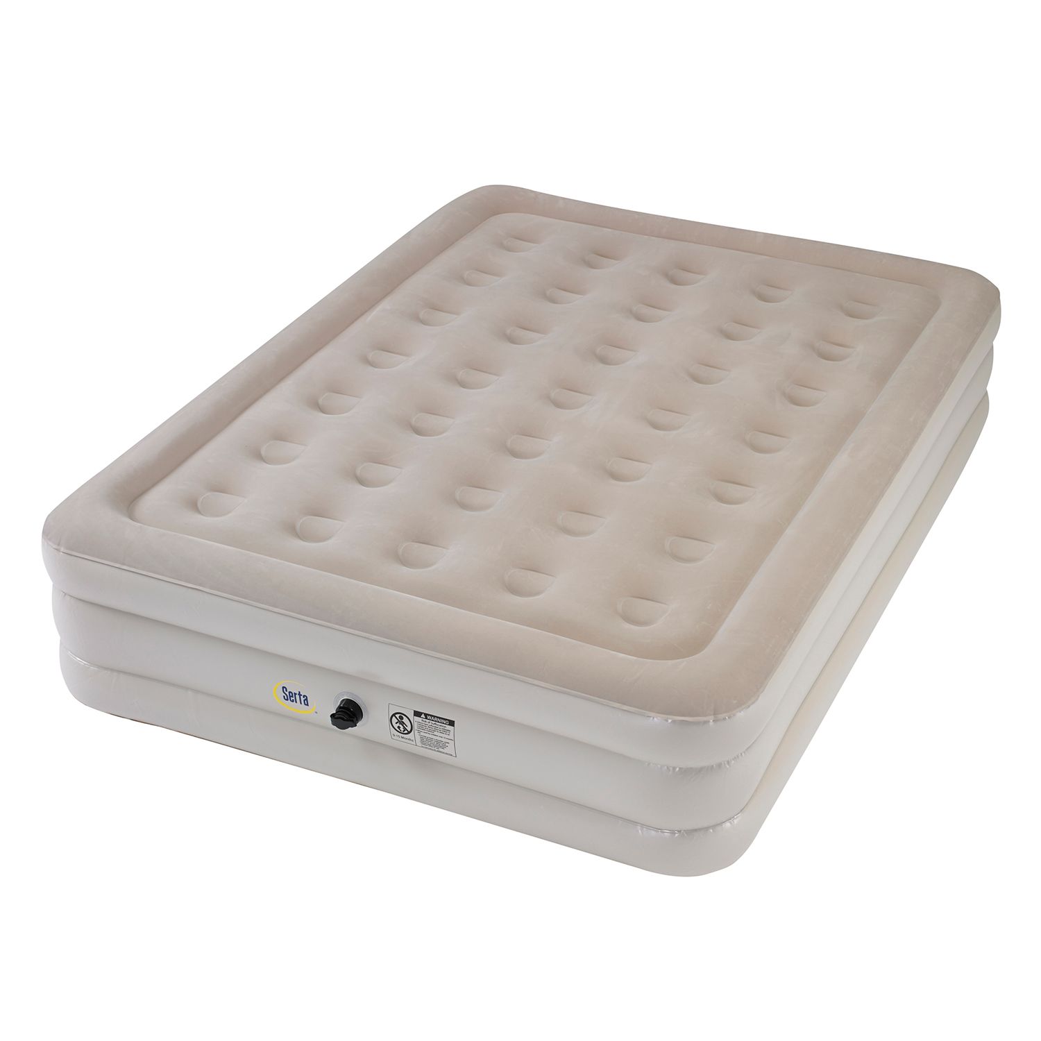 Serta 16-in Queen Air Mattress & External Pump Deals