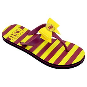 Women's College Edition Arizona State Sun Devils Bow Flip-Flops