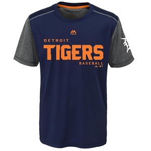 Boys 8-20 Majestic Detroit Tigers Club Series Cool Base Tee
