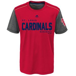Boys 8-20 Majestic St. Louis Cardinals Club Series Cool Base Tee