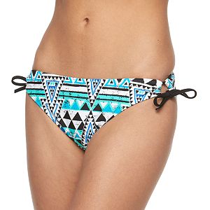 Mix and Match Side-Tie Scoop Bikini Bottoms