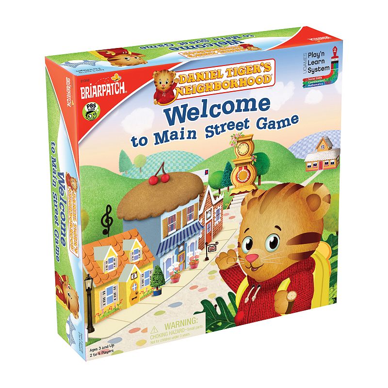 Daniel Tigers Neighborhood Welcome to Main Street Game by Briarpatch, Mult