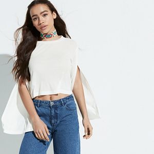 k/lab Split Flare Sleeve Top