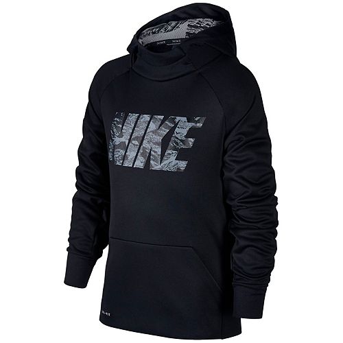 nike men's therma essential swoosh hoodie