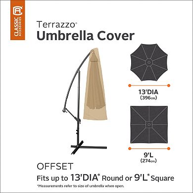 Terrazzo Round Offset Patio Umbrella Cover