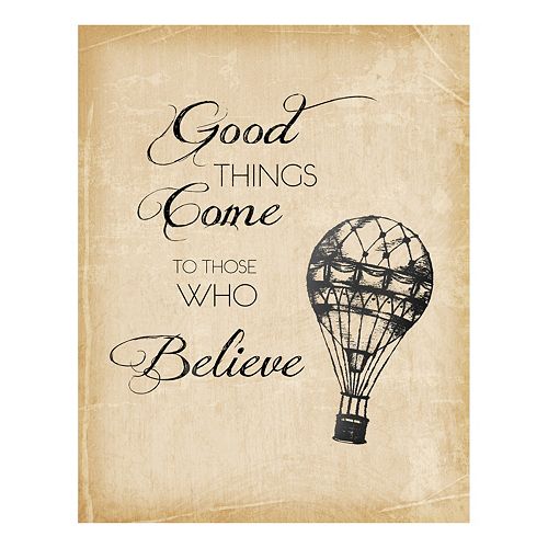 To Those Who Believe Canvas Wall Art