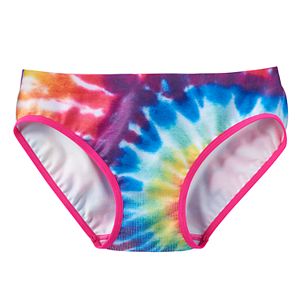 Girls 6-16 Maidenform Tie-Dyed Seamless Hipster Panties