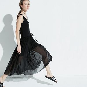 k/lab Mesh Maxi Dress