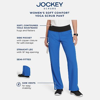 Women's Jockey® Scrubs Soft Comfort Yoga Pants 2358