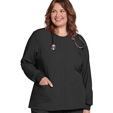 Women's Jockey® Scrubs Classic Round Neckline Snap Jacket 2356