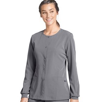 Women's Jockey® Scrubs Classic Round Neckline Snap Jacket 2356