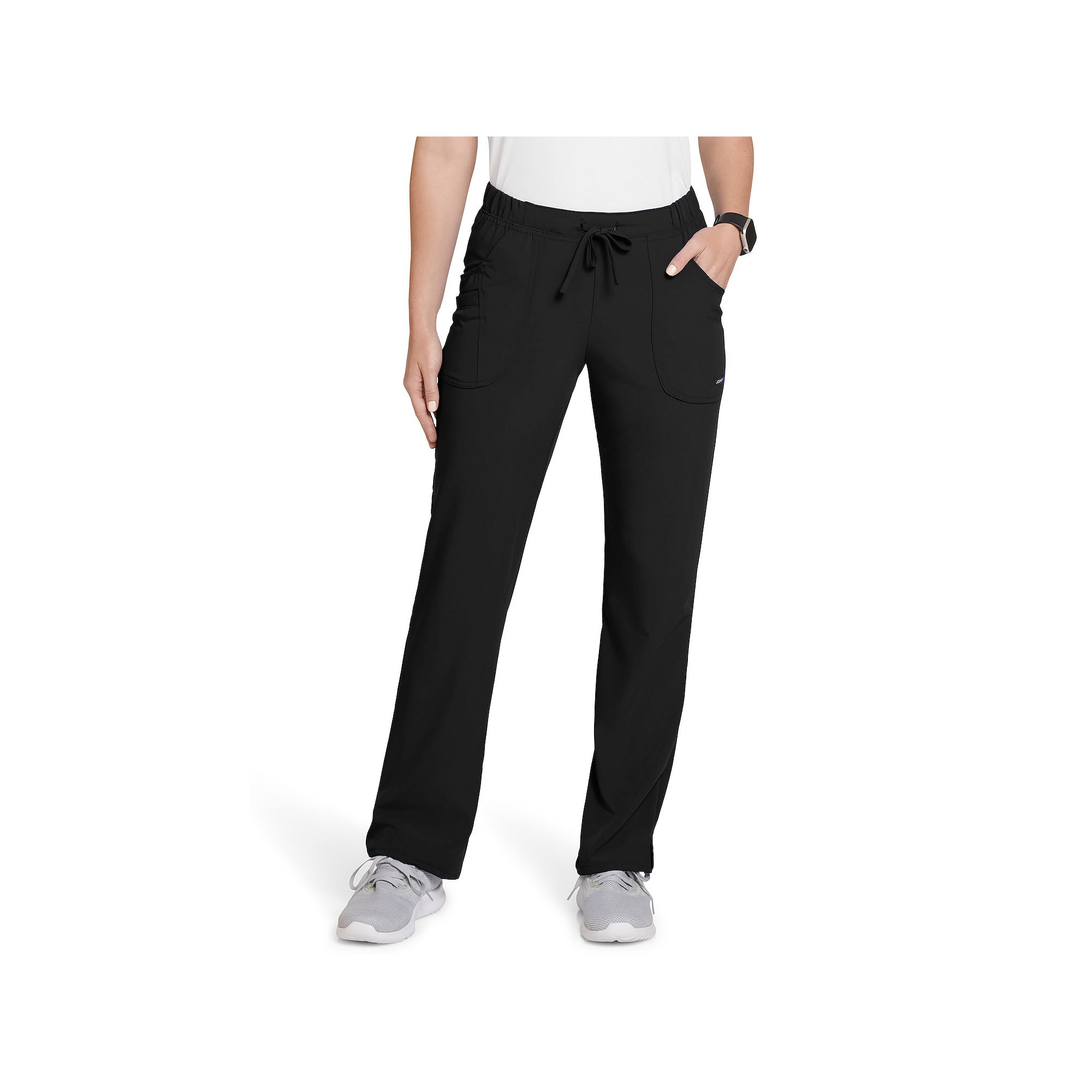 Womens Jockey® Scrubs Extreme Comfy Pants 2377, Size: XS Petite, Black