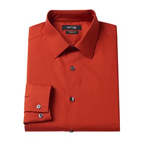 Men's Apt. 9庐 Slim-Fit Premier Flex Collar Stretch Dress Shirt