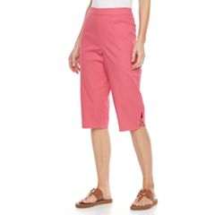 Womens Red Crops & Capris - Bottoms, Clothing | Kohl's