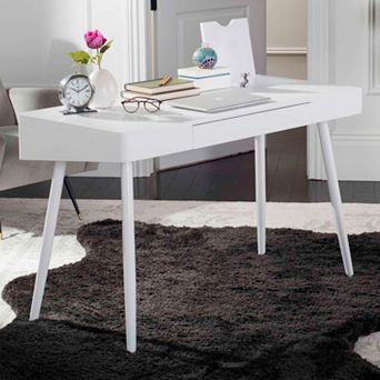 Safavieh Mid-Century Scandinavian 1-Drawer Desk