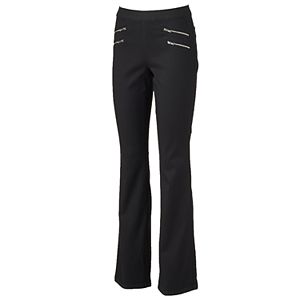 Women's Jennifer Lopez Zipper Accent Flare Jeans