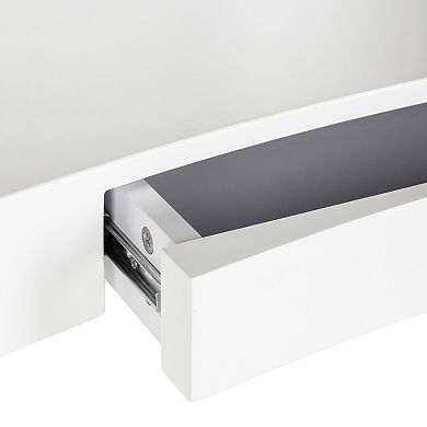 Safavieh White Scandinavian 1-Drawer Desk